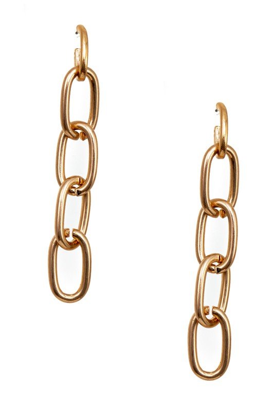 Chain Link Earring - IFUL BOUTIQUE