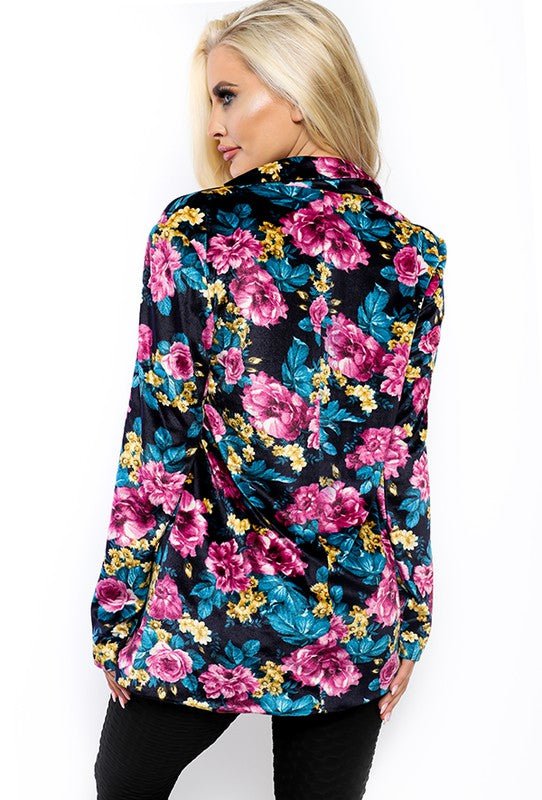 Floral Blazer - IFUL BOUTIQUE