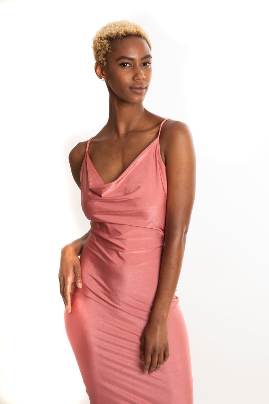 Pink Slink Dress - IFUL BOUTIQUE